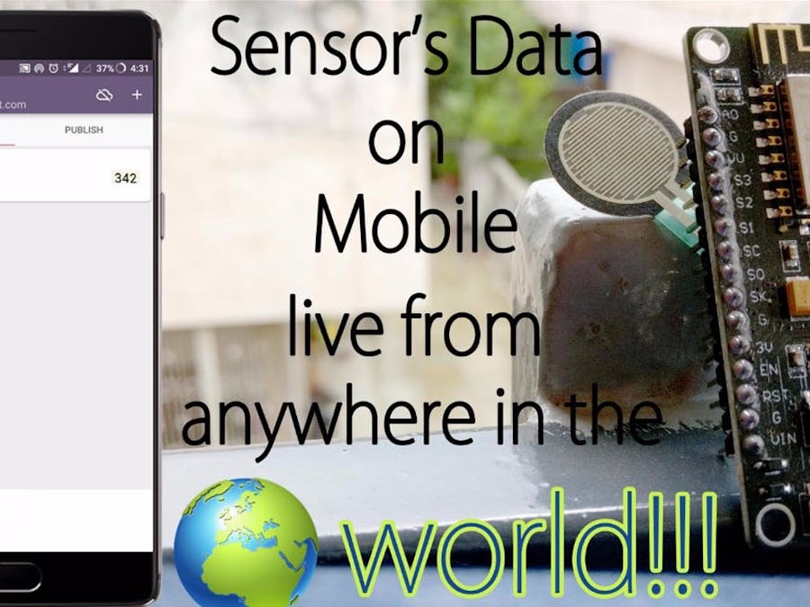 Live Monitoring Your Sensor’s Value From Anywhere 