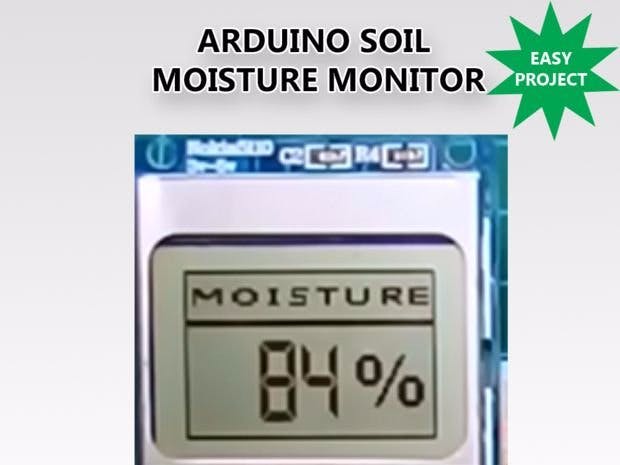 DIY Soil Moisture Monitor With Arduino and a Nokia 5110 D...