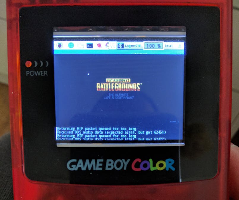 Battlegrounds on Game Boy Color