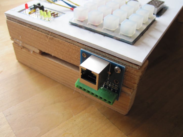 RJ45 for reed switch input