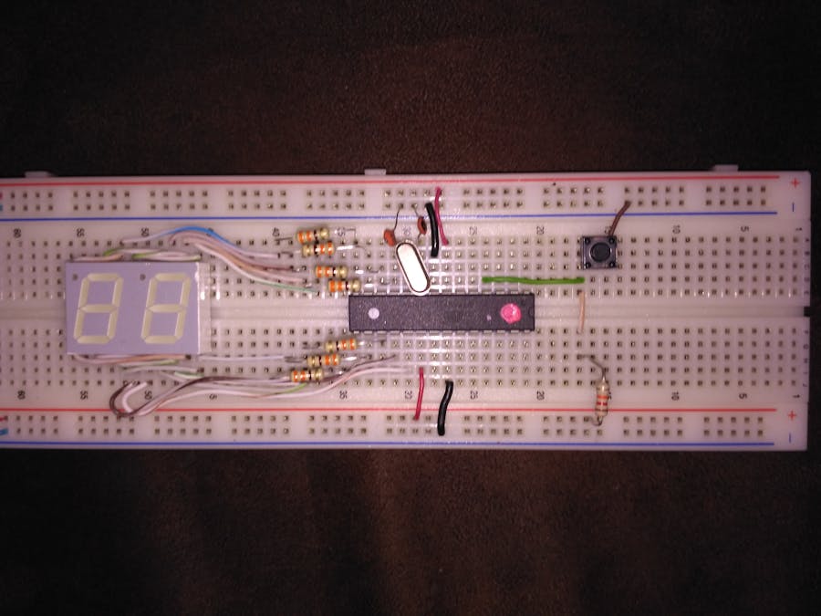 Count Down (2 Digits of 7-segments)
