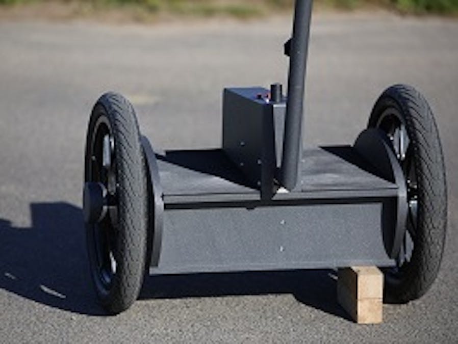 Speedometer with Sense2GoL for a self-balancing vehicle