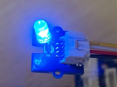 Pulsed Grove - Blue LED