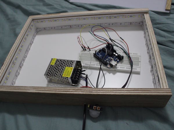 Motion Activated Night Light Circuit Diagram