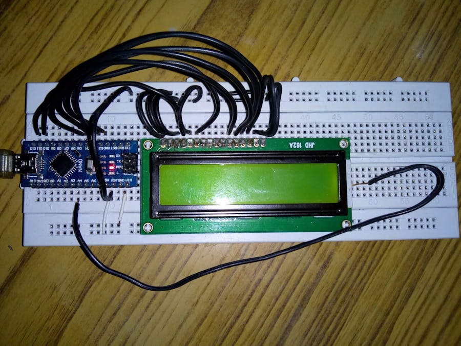 Arduino Digital Voltmeter 5V