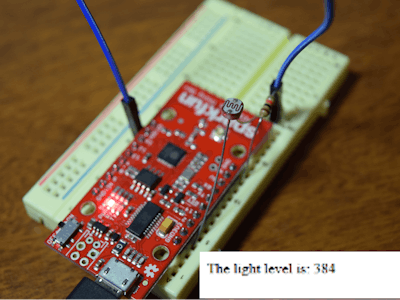 ESP8266 Light Level Monitor
