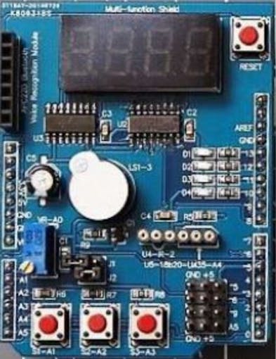 Multi Function Shield for Arduino