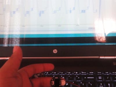 Heart Rate Monitor on ThingSpeak IoT Platform