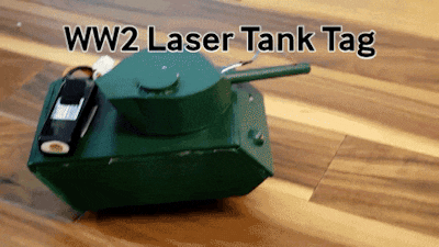 WW2 Tank Laser Tag Sherman & Panther