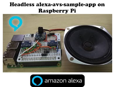 Headless Auto Start Alexa-avs-sample-app on Raspberry Pi