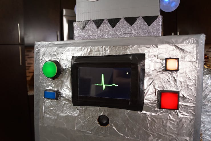 Buttons that controlled all the components.