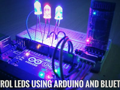 Control LEDs Using Arduino And Bluetooth