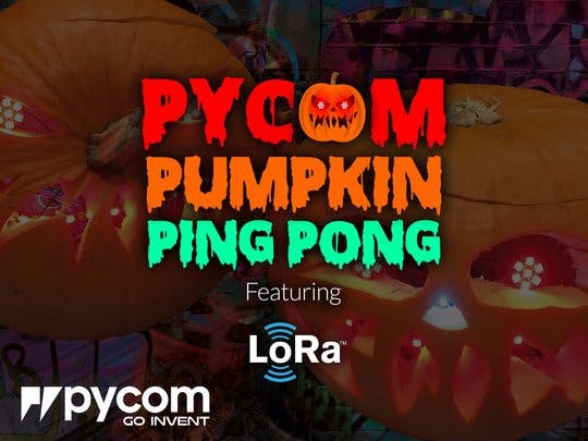 Raw LoRa communication (with pumpkins!)
