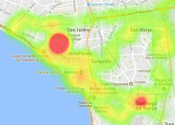 These AMAZING results show that I spent a lot of time in my neighbourhood.