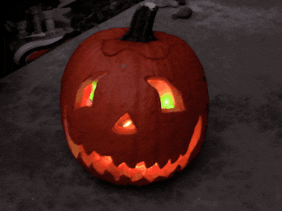 Add Lights and Spooky Music to Your Jack-O-Lantern