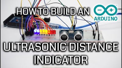 Arduino Ultrasonic Sensor HC-SR04 Full Build and Code