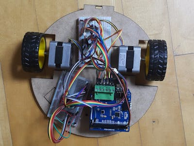 Tap & Drag Robotic Vacuum