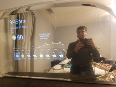 Magic Mirror with Android Things