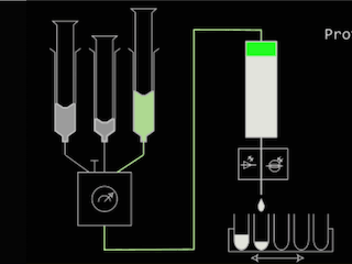 Low-cost pressurised liquid chromatography system