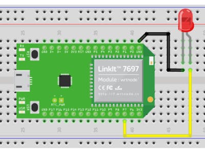 Bluetooth Low Energy LED control with LinkIt 7697