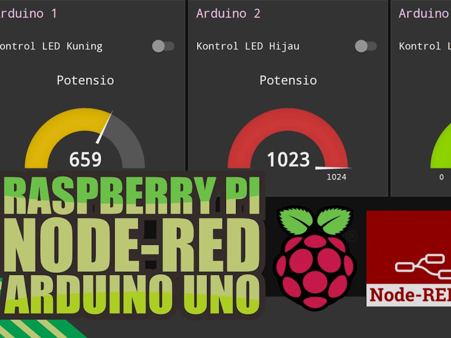 Raspberry Pi, Arduino Uno & Node-RED