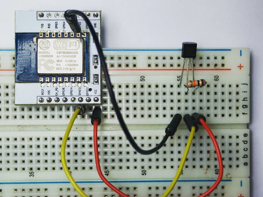 ESP8266 digital read (ds18b20) with Thinger.io