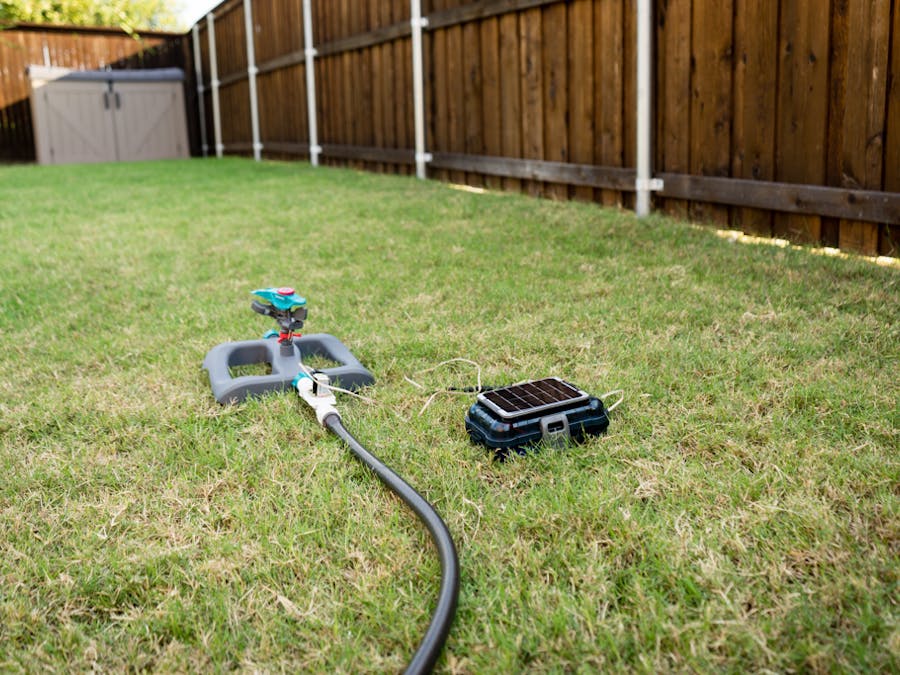 Solar-Powered, Internet-Connected Lawn Sprinkler Project