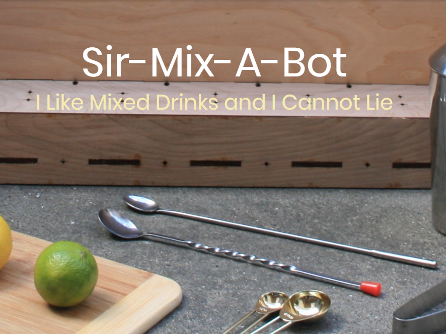 Mix-A-Bot Bar Kit - Arduino Project Hub