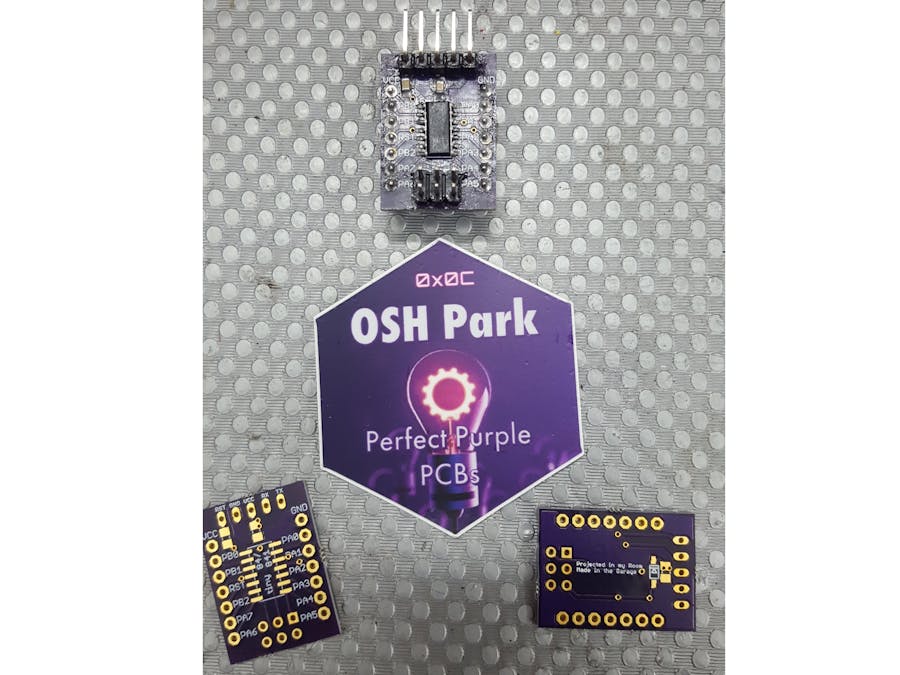 Development Board for ATtiny MCU