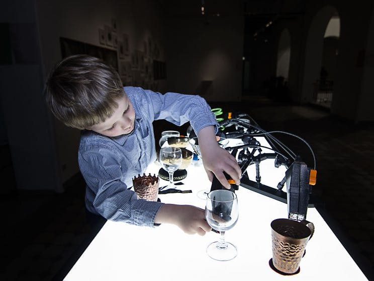 Soft Manipulator - Interactive Robotic Installation