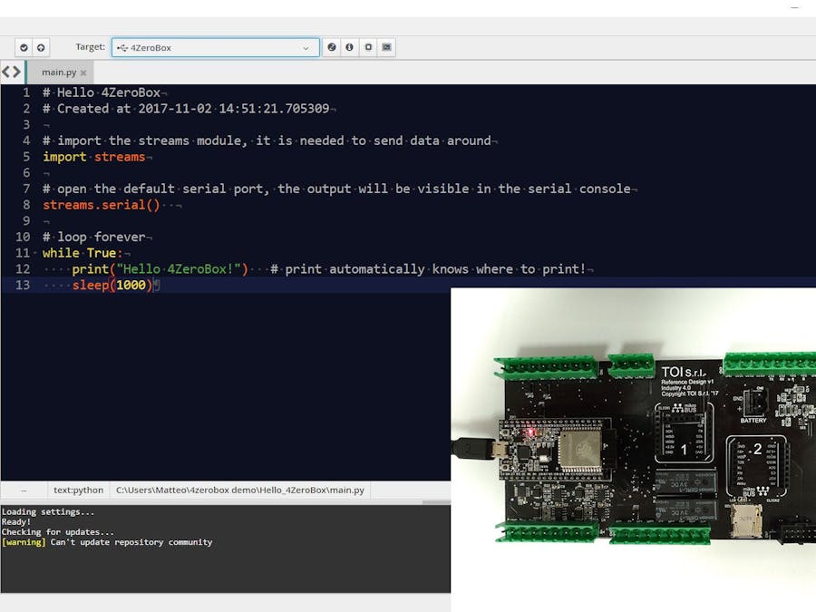 Python on ESP32 for Industrial IoT Applications