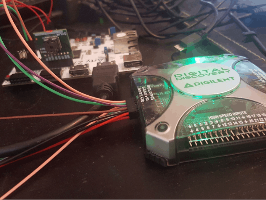Debugging a Thermal Imaging Application
