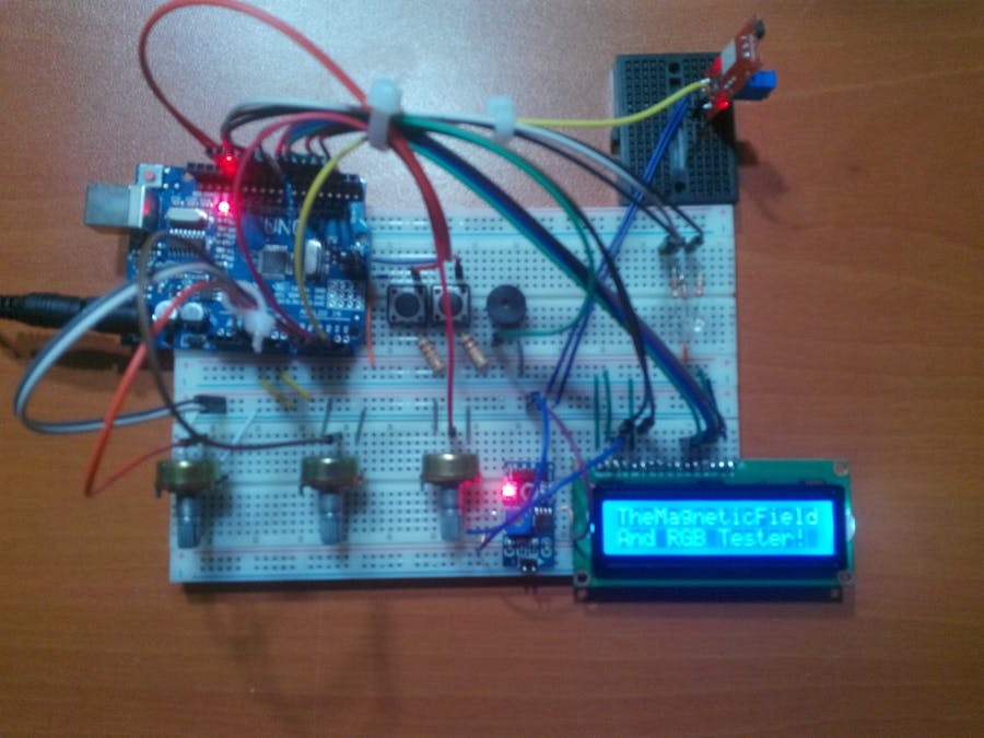 The Magnetic Field and RGB Tester