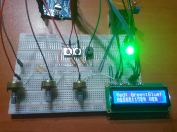 The Magnetic Field and RGB Tester | Trybotics