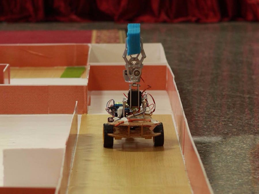 Bluetooth Controlled Pick And Place Robot