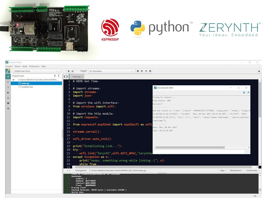 Python On Esp32 Wifi Test Hackster Io