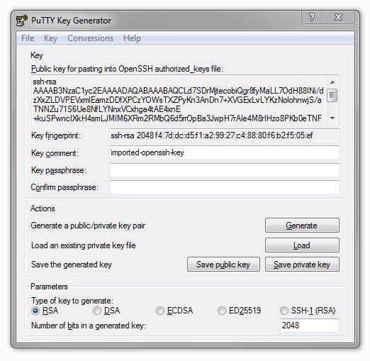 The passphrase its a optional extra layer of protection. You can leave it blank in this tutorial.