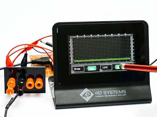 Single Trace Oscilloscope