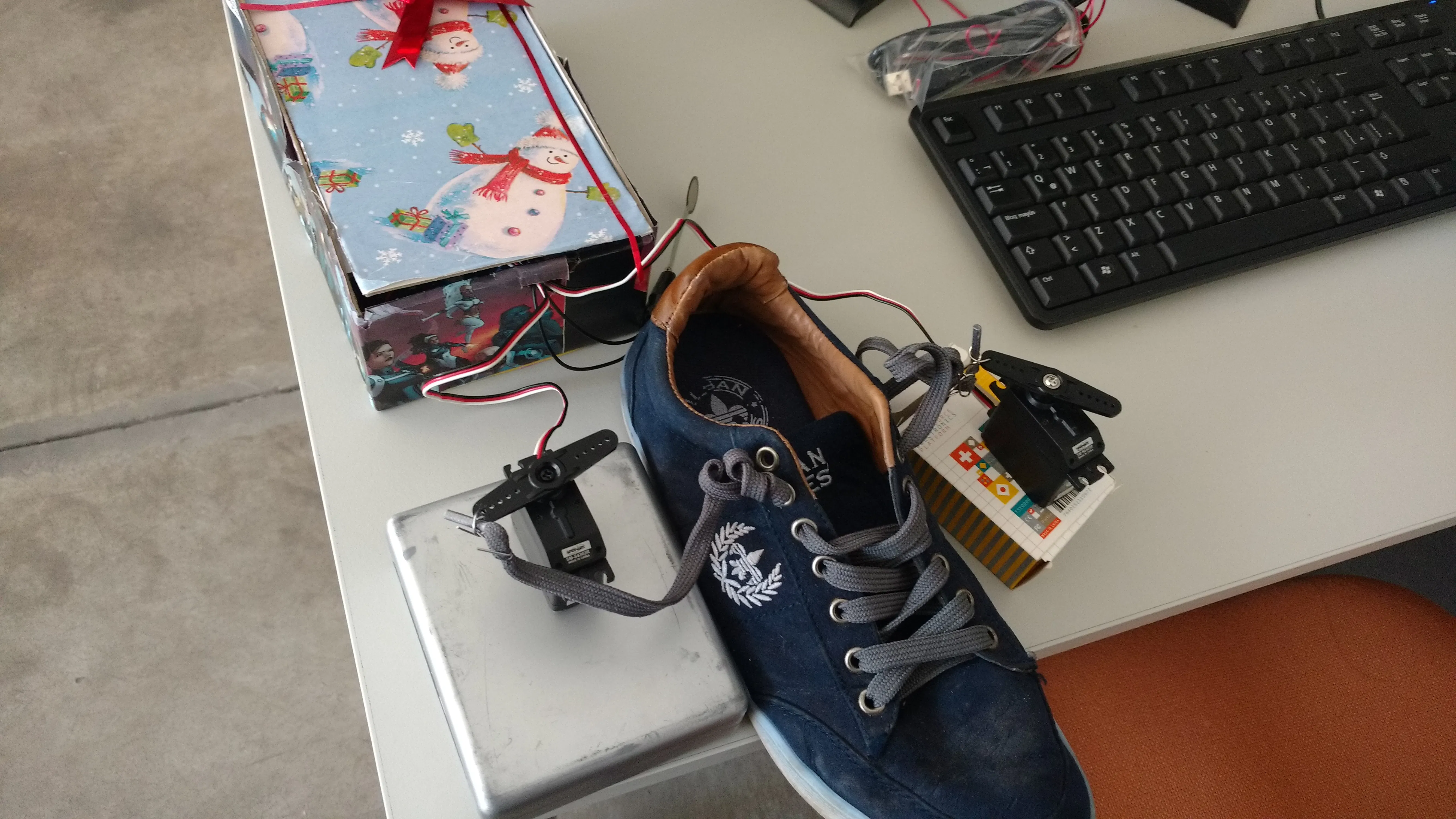 Tenis Ajustables Arduino - Arduino Project Hub