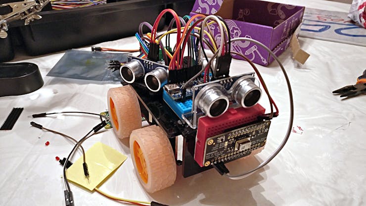 Arduino Obstacle Avoidance Robot with Ultrasonic HC-SR04 - Hackster.io