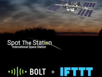 Get Notified If ISS Passes Over Place with Bolt IoT