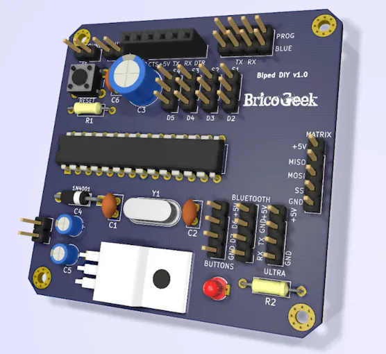 Otto Diy Diy Pcb Arduino Project Hub