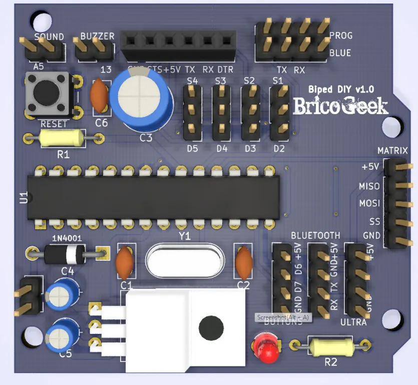 Otto Diy Diy Pcb Hackster Io
