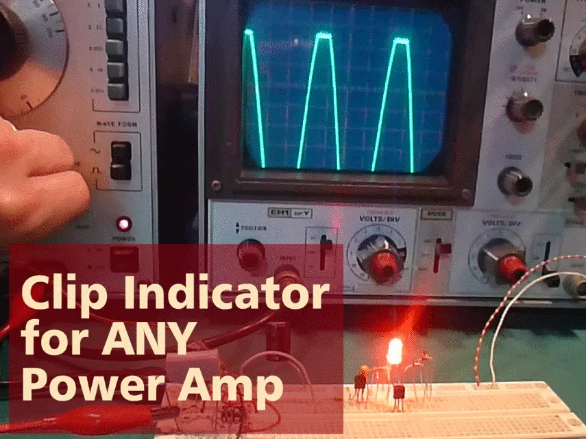 Clip Indicator For Any Power Amp - Hackster.io