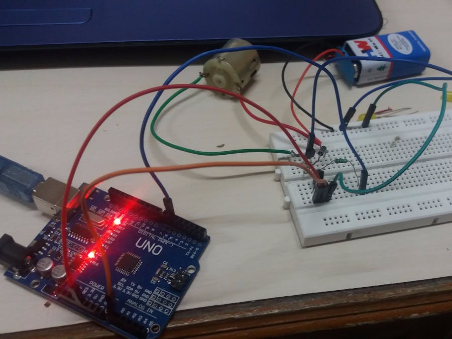 Temperature Sensor To control Servo Motor