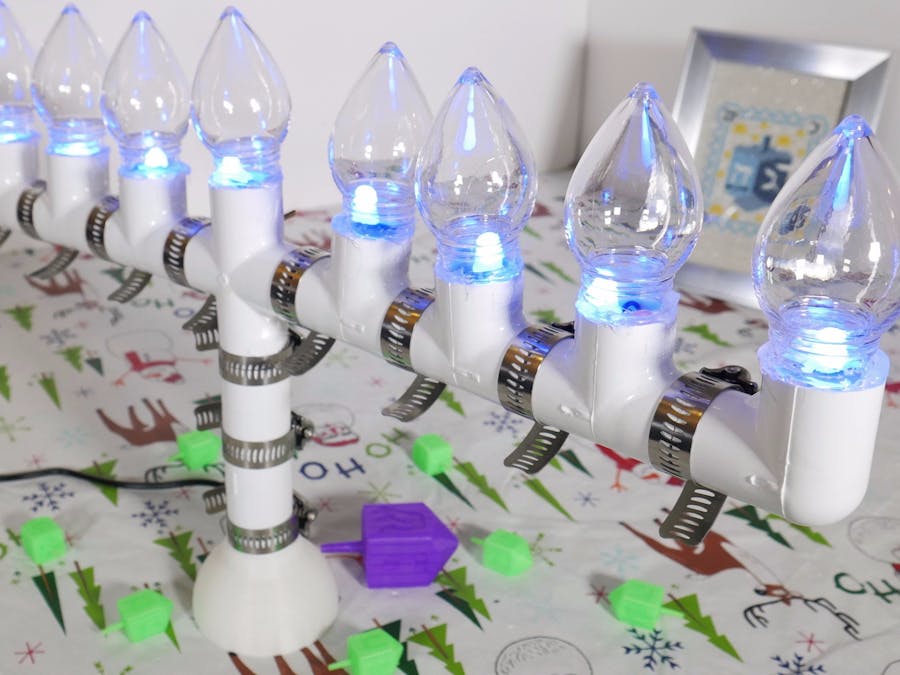 NeoPixel Menorah