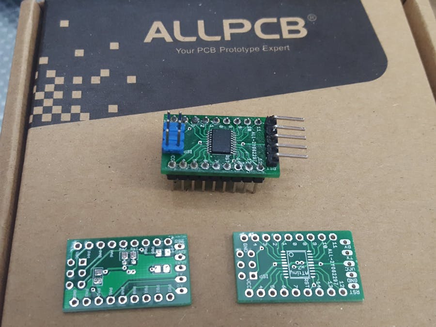 Yet Another Development Board for ATTiny MCU