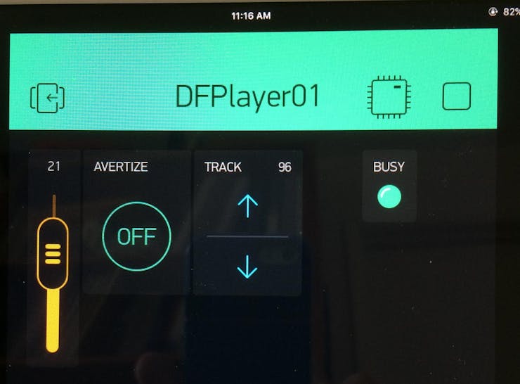 Blynk Dashboard for this project
