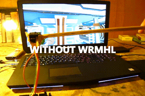 Without wrmhl (using a simple ReadLine () in C# )