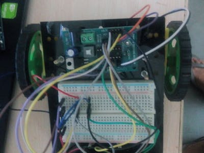 IOT BASED GESTURE CONTROLLED ROBOT